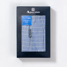 Aquascutum アクアスキュータム トランクス 26S クレープ NチェックB 裏打ちゴム - パンツ  RENOWNINX ONLINE SHOP
