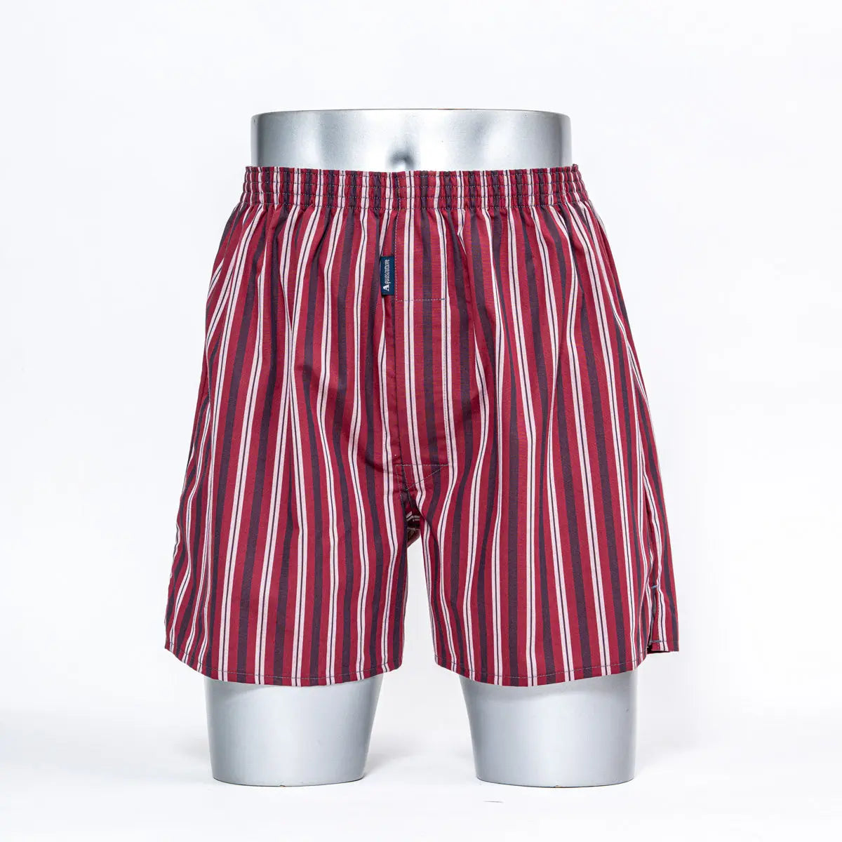 Aquascutum アクアスキュータム トランクス 26S ストライプA 裏打ちゴム - パンツ Red / L RENOWNINX ONLINE SHOP