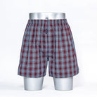 Aquascutum アクアスキュータム トランクス 26S チェックC 裏打ちゴム - パンツ Wine / L RENOWNINX ONLINE SHOP