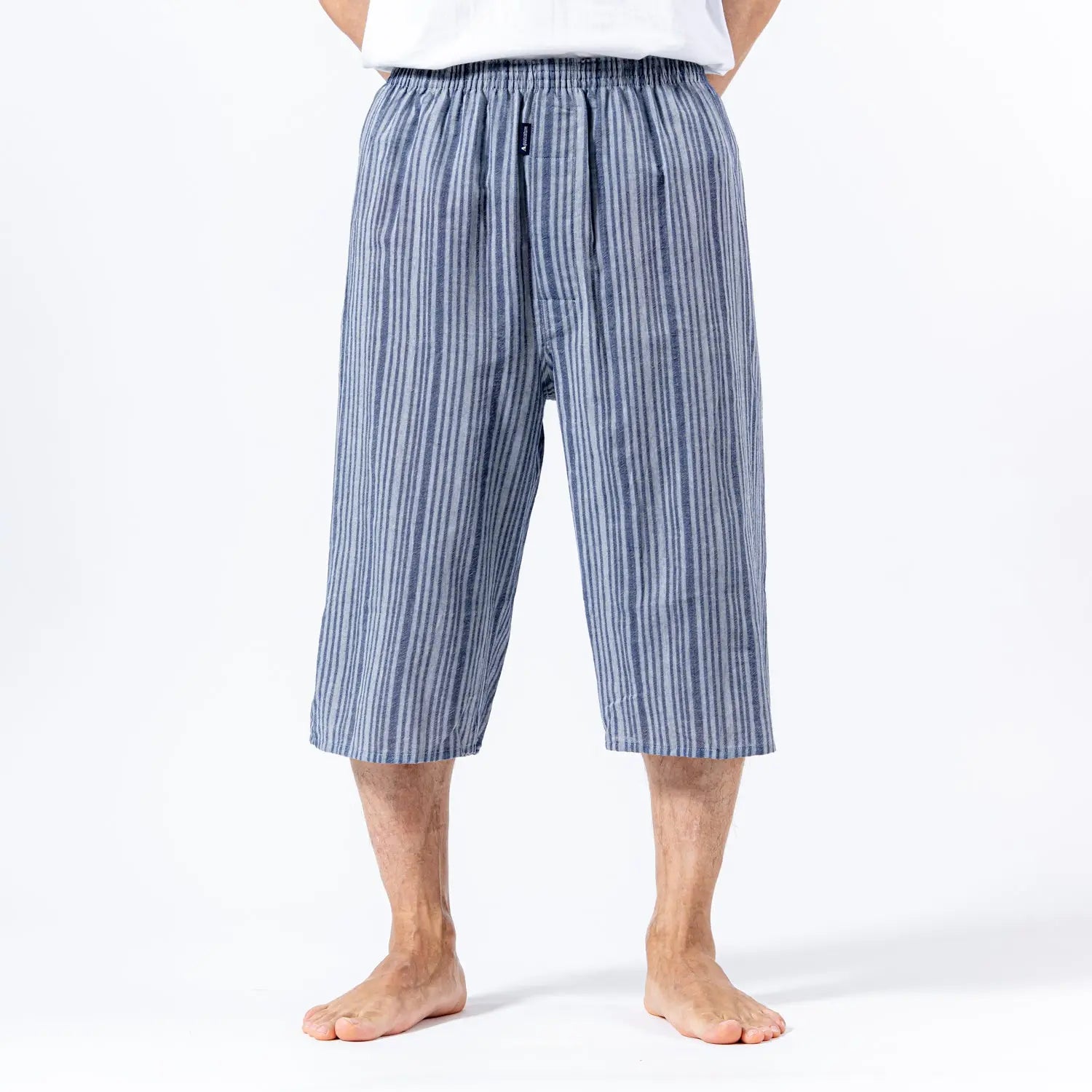 Aquascutum アクアスキュータム ステテコ 26S ランダム空羽クレープ ストライプ 裏打ちゴム - ステテコ・ロングパンツ  RENOWNINX ONLINE SHOP