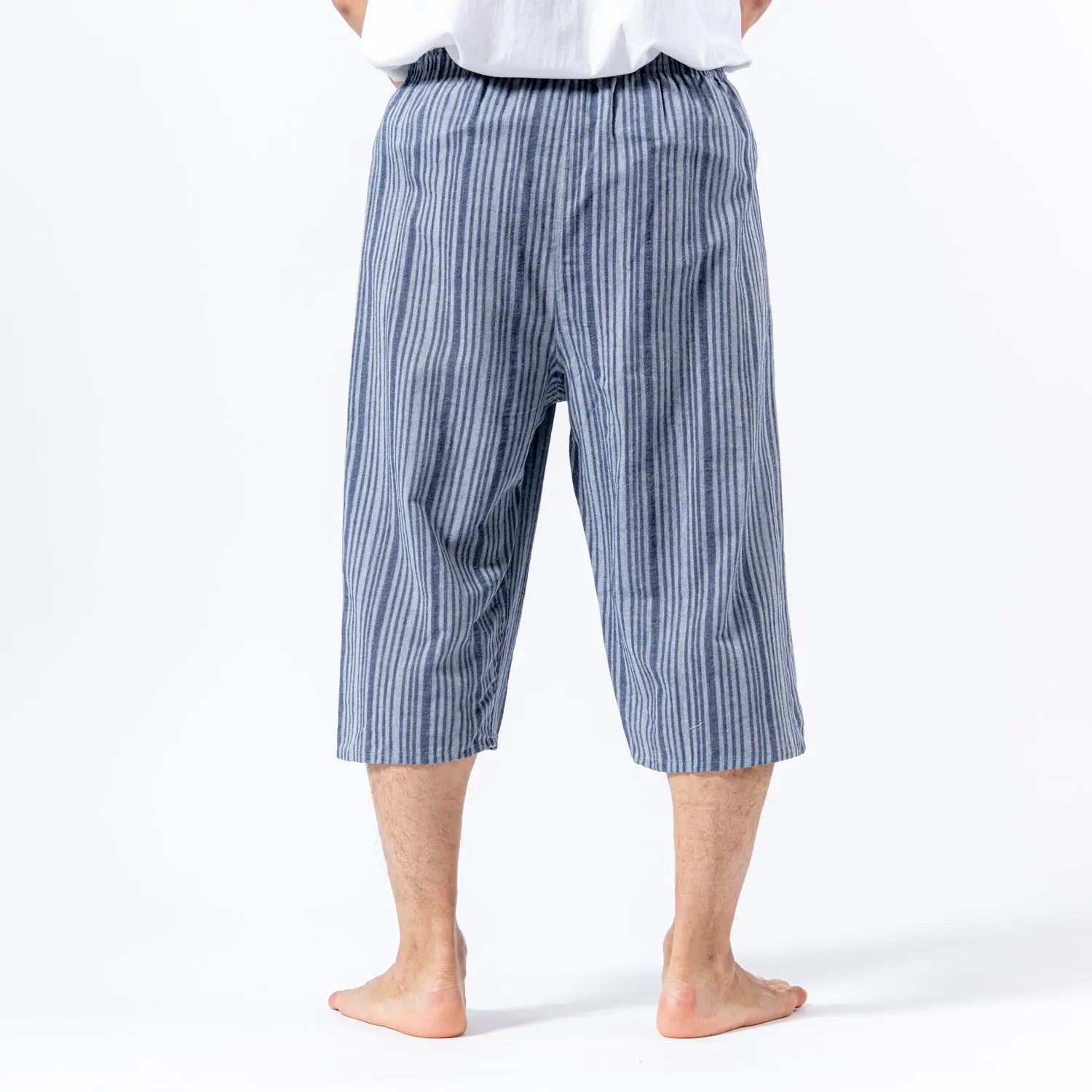 Aquascutum アクアスキュータム ステテコ 26S ランダム空羽クレープ ストライプ 裏打ちゴム - ステテコ・ロングパンツ  RENOWNINX ONLINE SHOP