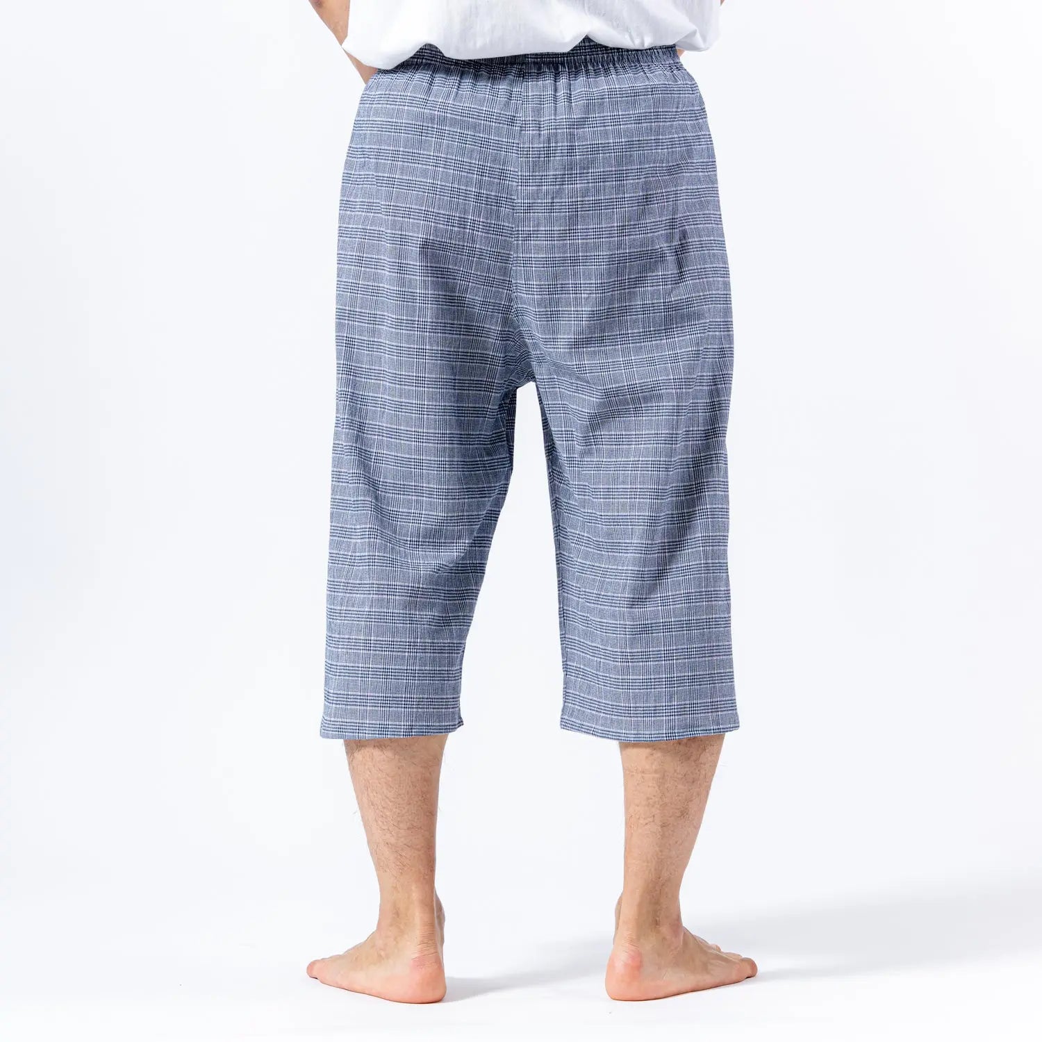 Aquascutum アクアスキュータム ステテコ 26S クレープ NチェックB 裏打ちゴム - ステテコ・ロングパンツ  RENOWNINX ONLINE SHOP