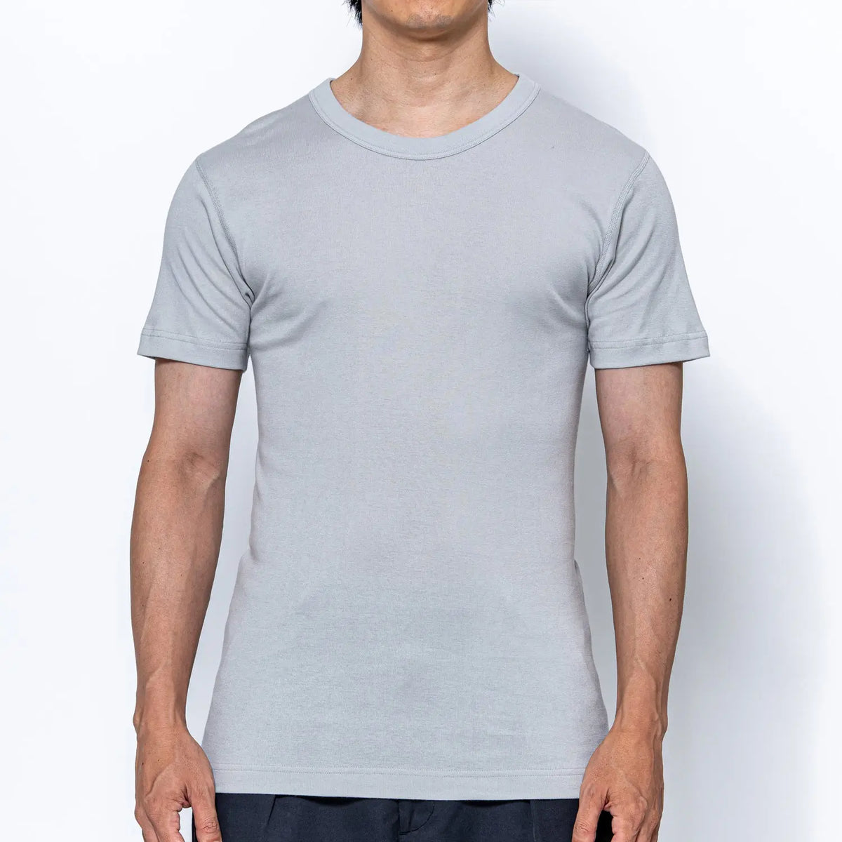Aquascutum アクアスキュータムクラシックライン 半袖丸首 柔らか綿 - トップス  RENOWNINX ONLINE SHOP