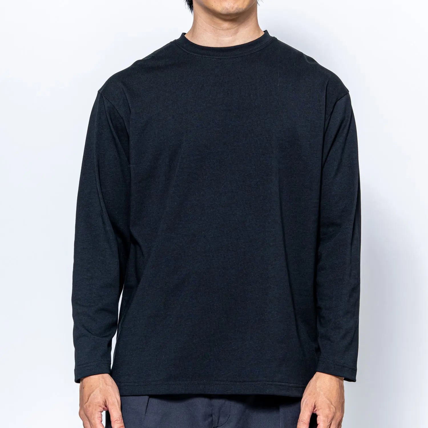 木村メリヤス工場 クルーネック長袖T ピマコットン - トップス  RENOWNINX ONLINE SHOP