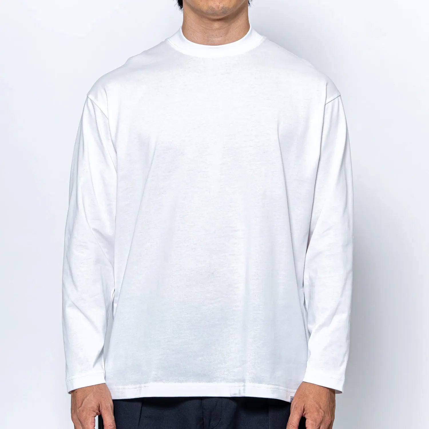 木村メリヤス工場 バックハイネック長袖T ピマコットン - トップス  RENOWNINX ONLINE SHOP