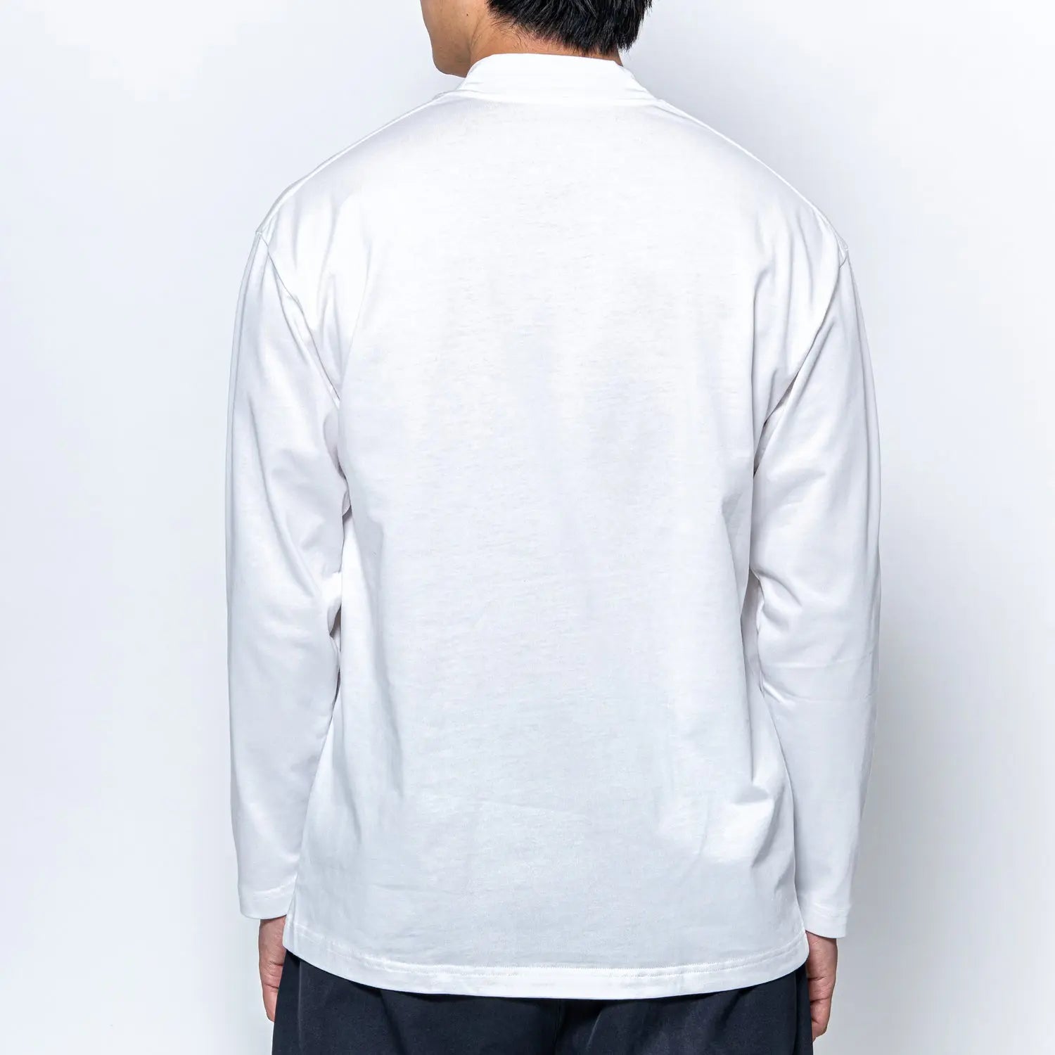 木村メリヤス工場 バックハイネック長袖T ピマコットン - トップス  RENOWNINX ONLINE SHOP