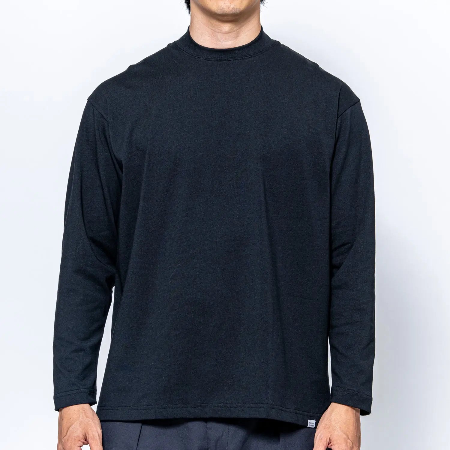 木村メリヤス工場 バックハイネック長袖T ピマコットン - トップス  RENOWNINX ONLINE SHOP