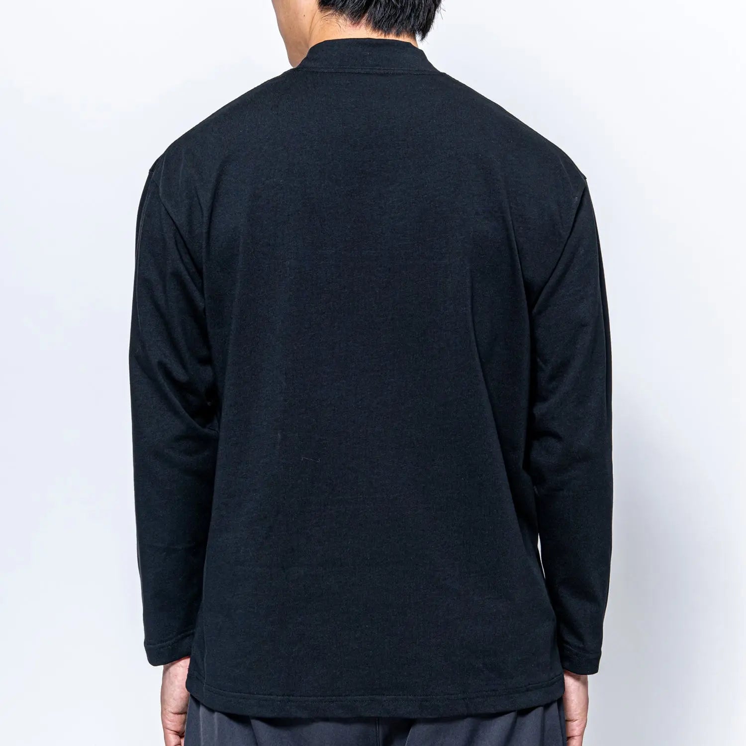 木村メリヤス工場 バックハイネック長袖T ピマコットン - トップス  RENOWNINX ONLINE SHOP
