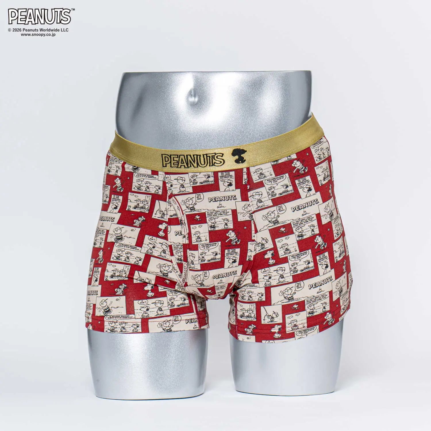 PEANUTS ピーナッツ ボクサー 26AW ベースボールコミックス - パンツ  RENOWNINX ONLINE SHOP