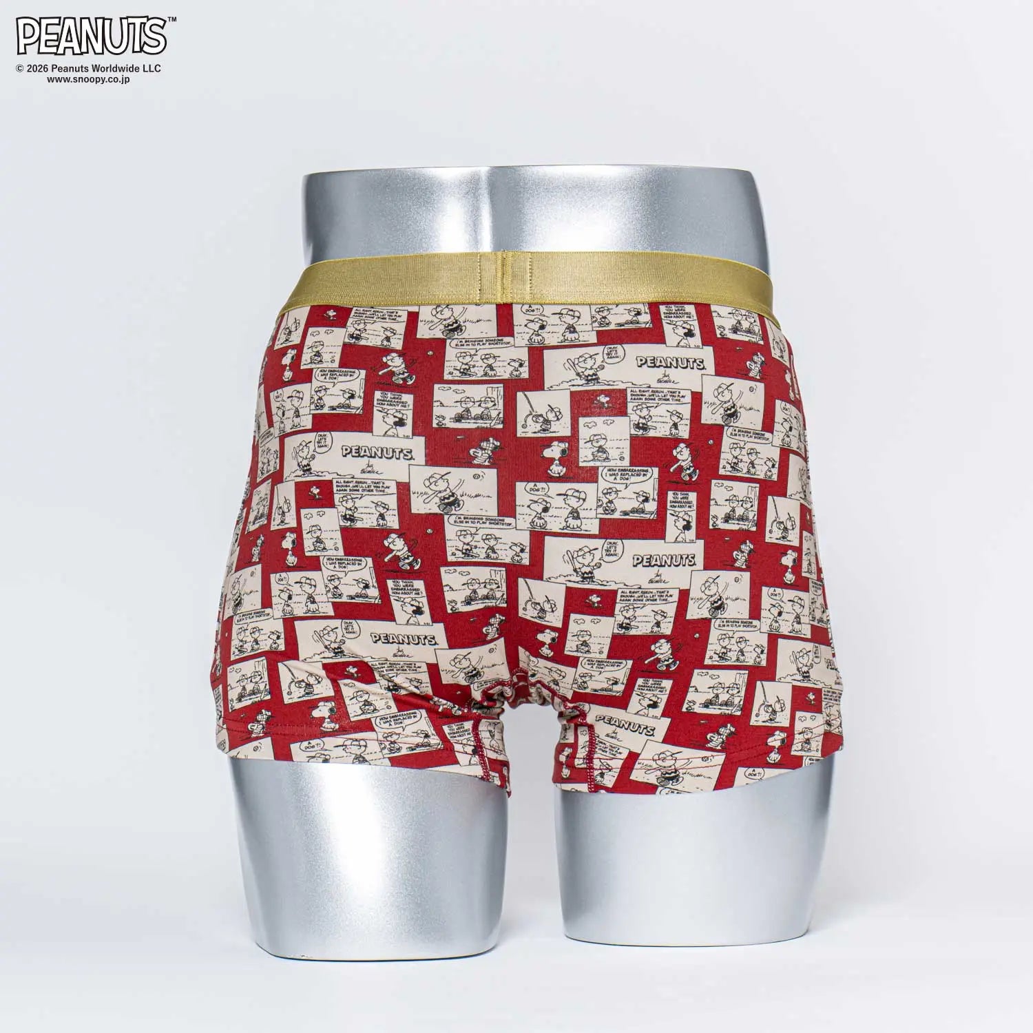 PEANUTS ピーナッツ ボクサー 26AW ベースボールコミックス - パンツ  RENOWNINX ONLINE SHOP