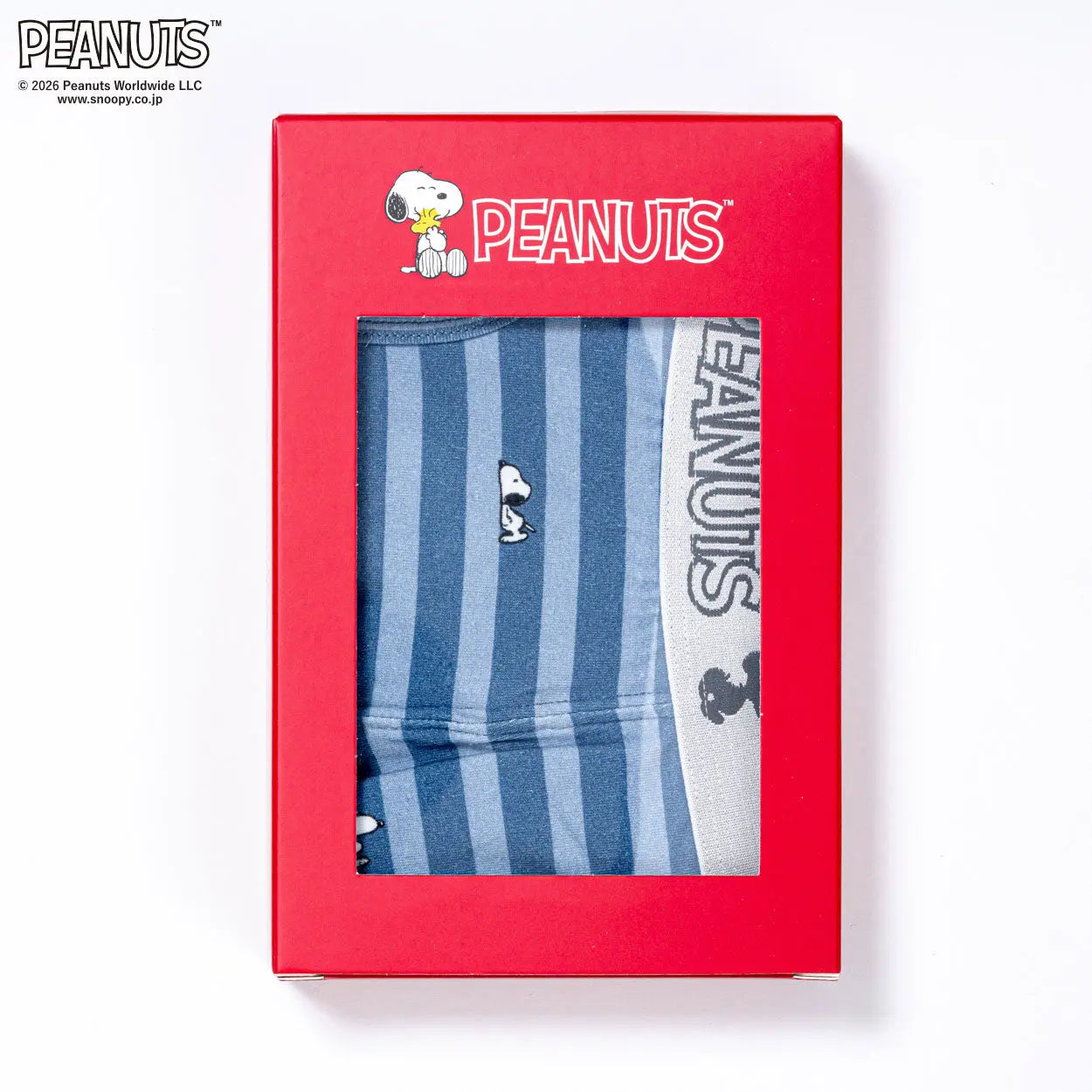 PEANUTS ピーナッツ ボクサー 26S ボーダースヌーピー - RENOWNINX