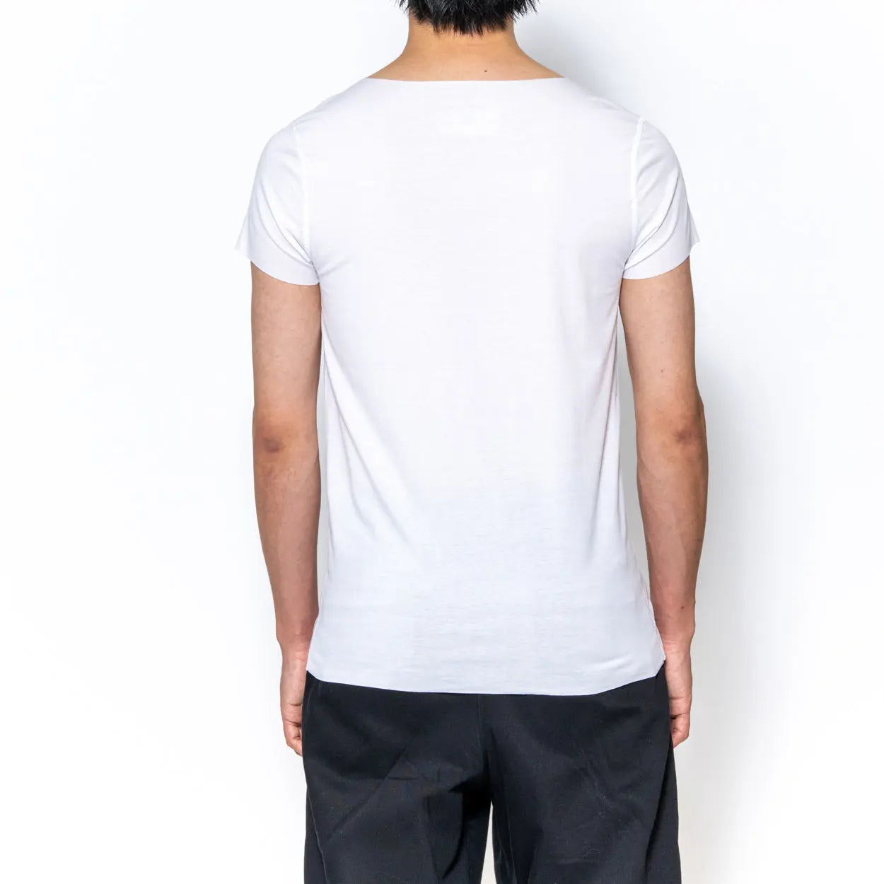 木村メリヤス工場 Vネック カットオフTシャツ - トップス  RENOWNINX ONLINE SHOP