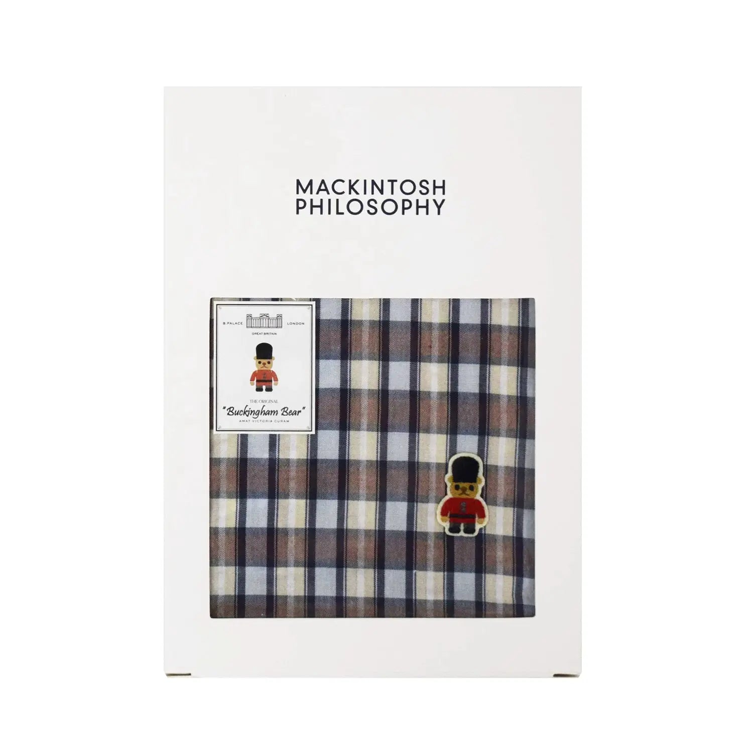 MACKINTOSH PHILOSOPHY マッキントッシュ フィロソフィー トランクス 2本ゴム 26SS サッカーチェック - パンツ  RENOWNINX ONLINE SHOP