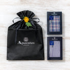 【オンライン限定】父の日ギフト Aquascutum アクアスキュータム サッカートランクス2点セット - パンツ  RENOWNINX ONLINE SHOP
