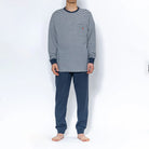 MACKINTOSH PHILOSOPHY マッキントッシュ フィロソフィー パジャマ 接結天竺ボーダー＋無地クルー - パジャマ  RENOWNINX ONLINE SHOP