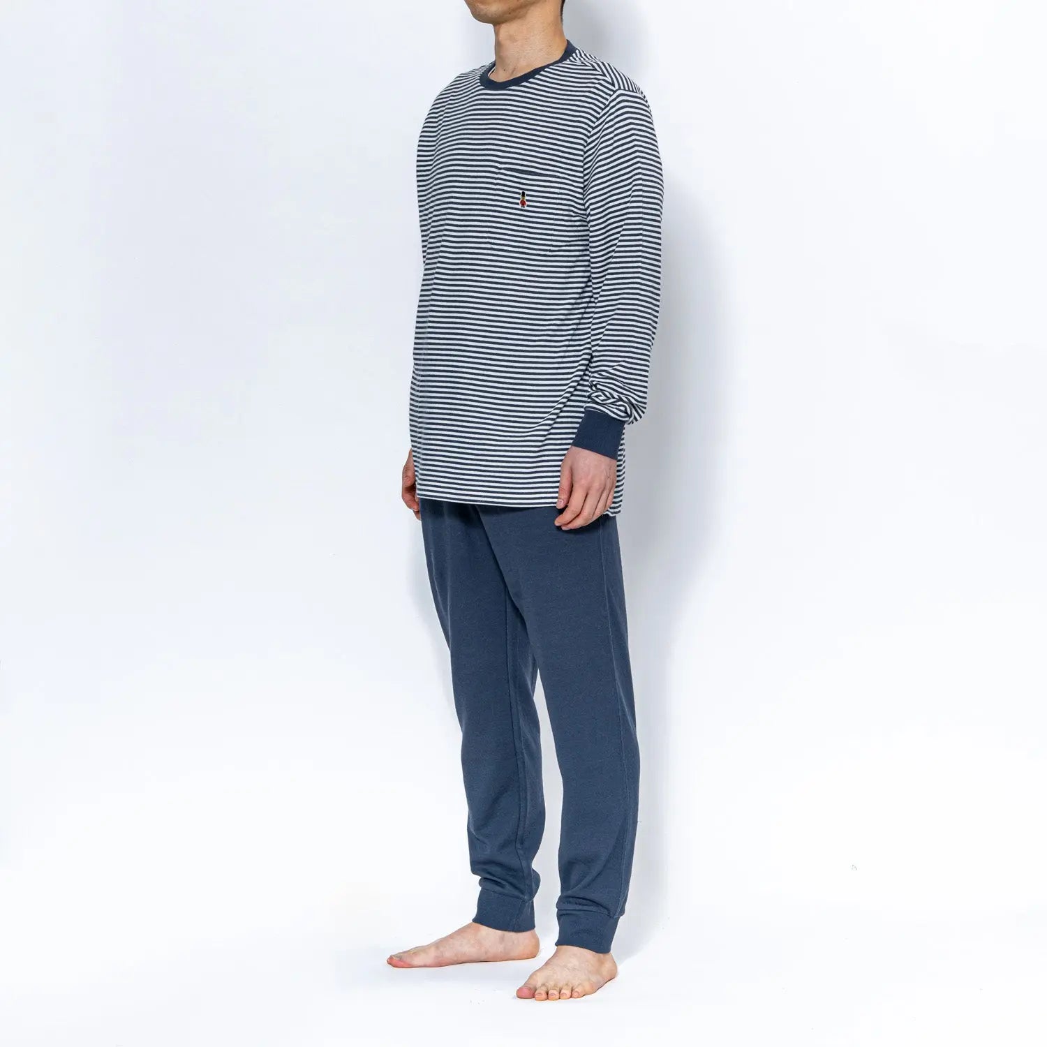 MACKINTOSH PHILOSOPHY マッキントッシュ フィロソフィー パジャマ 接結天竺ボーダー＋無地クルー - パジャマ  RENOWNINX ONLINE SHOP
