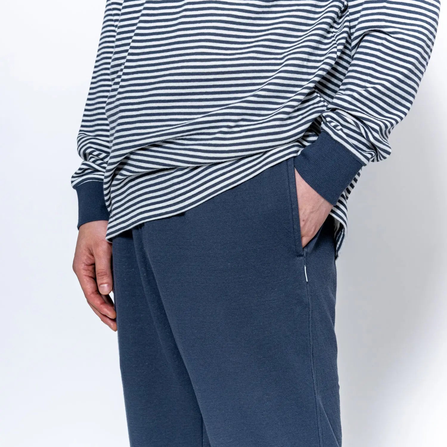 MACKINTOSH PHILOSOPHY マッキントッシュ フィロソフィー パジャマ 接結天竺ボーダー＋無地クルー - パジャマ  RENOWNINX ONLINE SHOP
