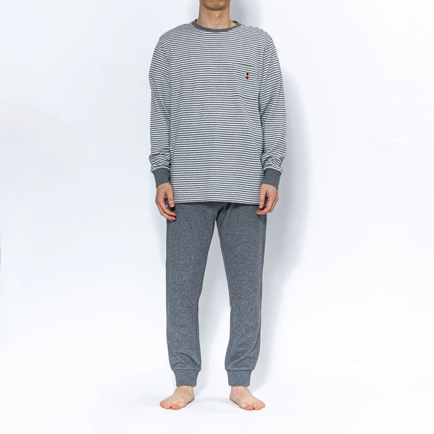 MACKINTOSH PHILOSOPHY マッキントッシュ フィロソフィー パジャマ 接結天竺ボーダー＋無地クルー - パジャマ  RENOWNINX ONLINE SHOP
