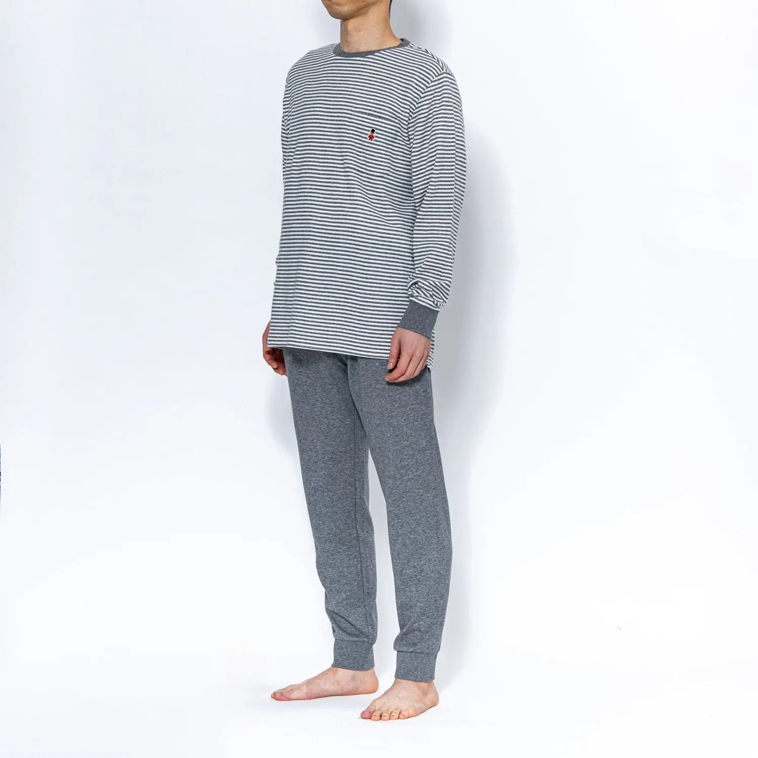 MACKINTOSH PHILOSOPHY マッキントッシュ フィロソフィー パジャマ 接結天竺ボーダー＋無地クルー - パジャマ  RENOWNINX ONLINE SHOP