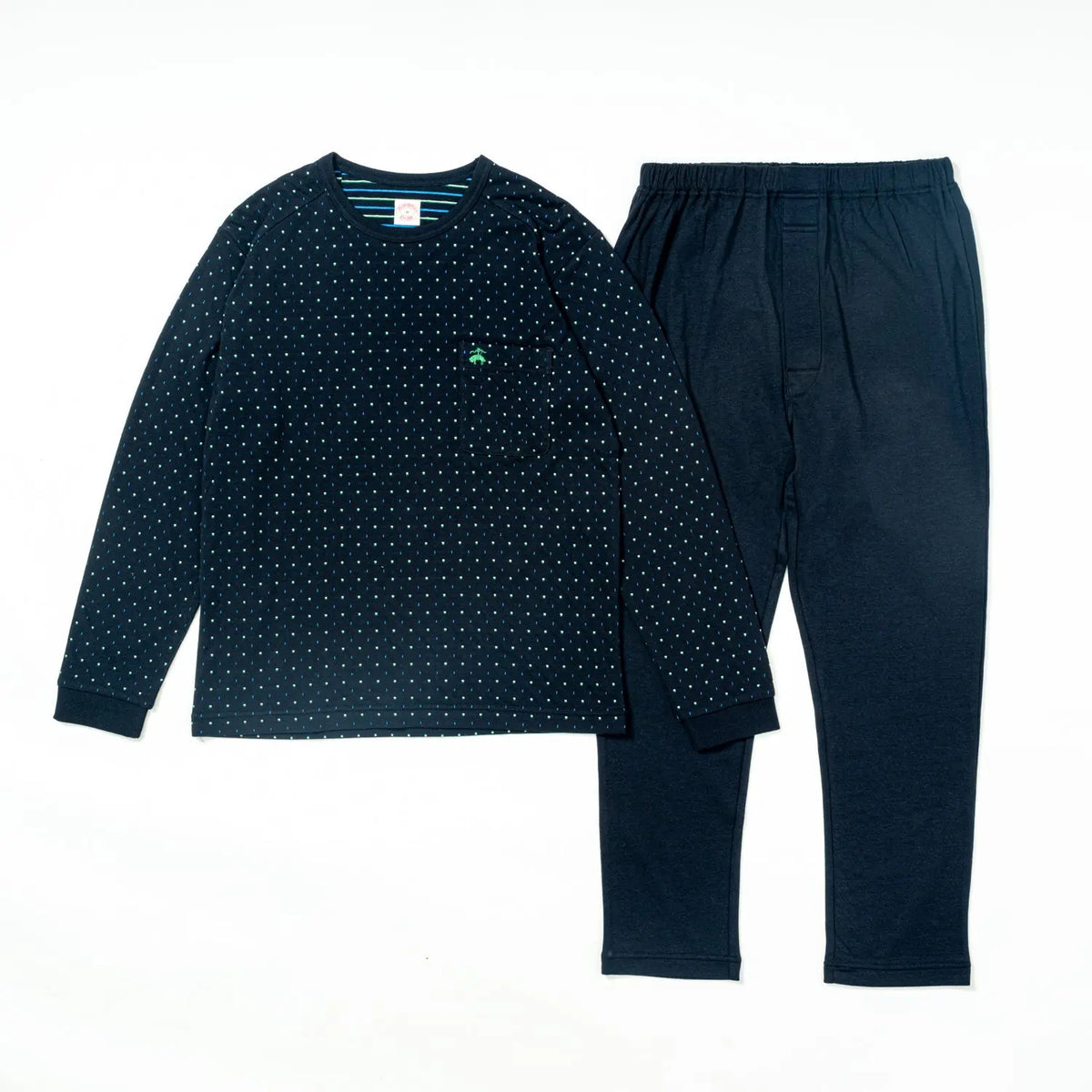 Brooks Brothers ブルックス ブラザーズ パジャマ 接結天竺カラフルドットクルー - パジャマ  RENOWNINX ONLINE SHOP