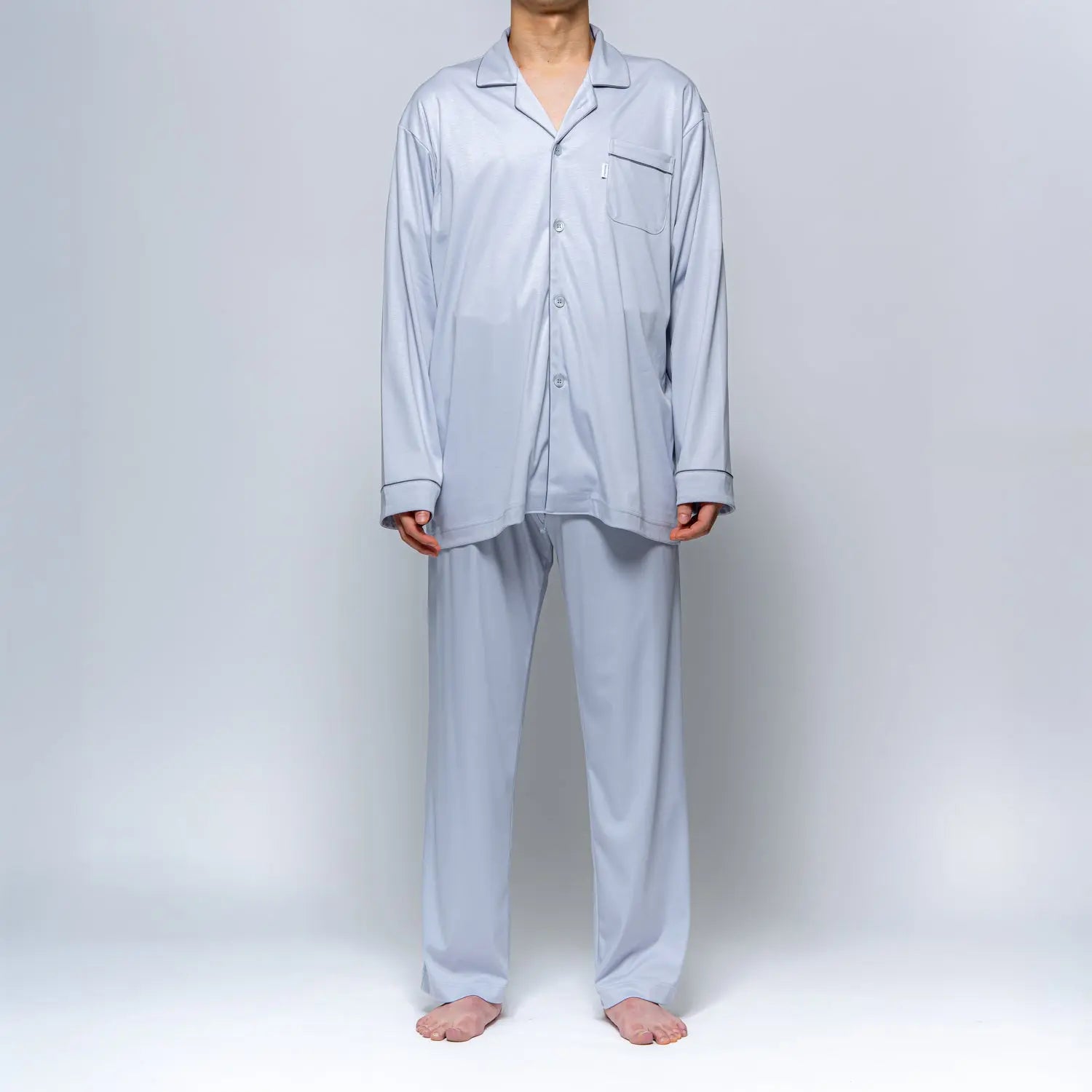 Nemurino パジャマ リキッドコットンスムース ロングスリープ