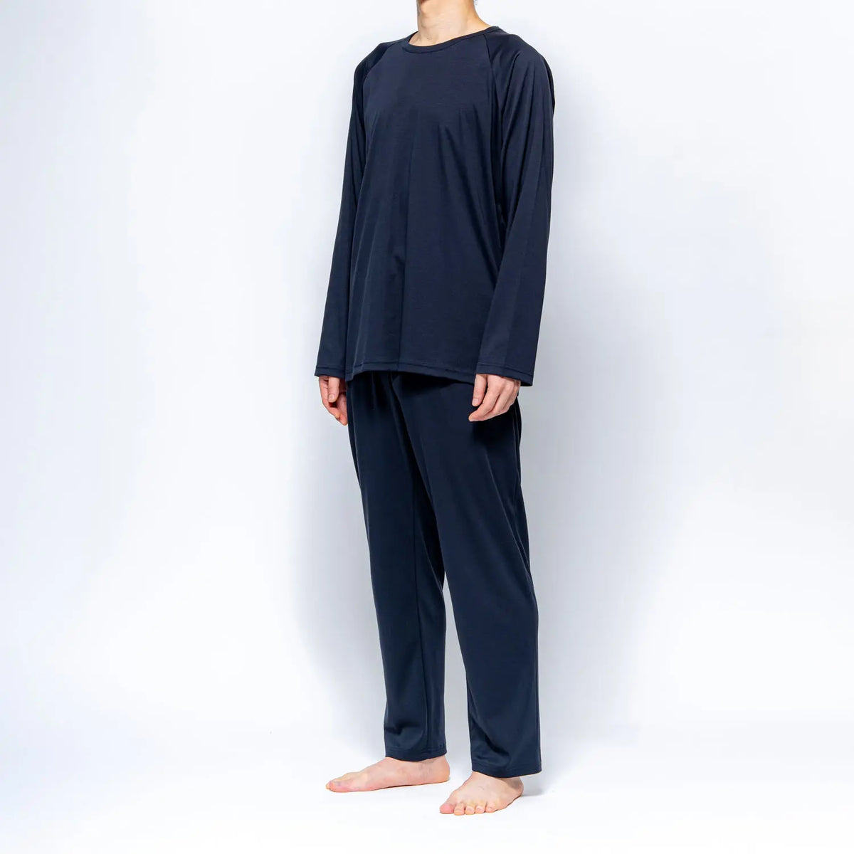 Nemurino パジャマ リキッドコットンスムース ラグランスリープ クルーネック - パジャマ  RENOWNINX ONLINE SHOP
