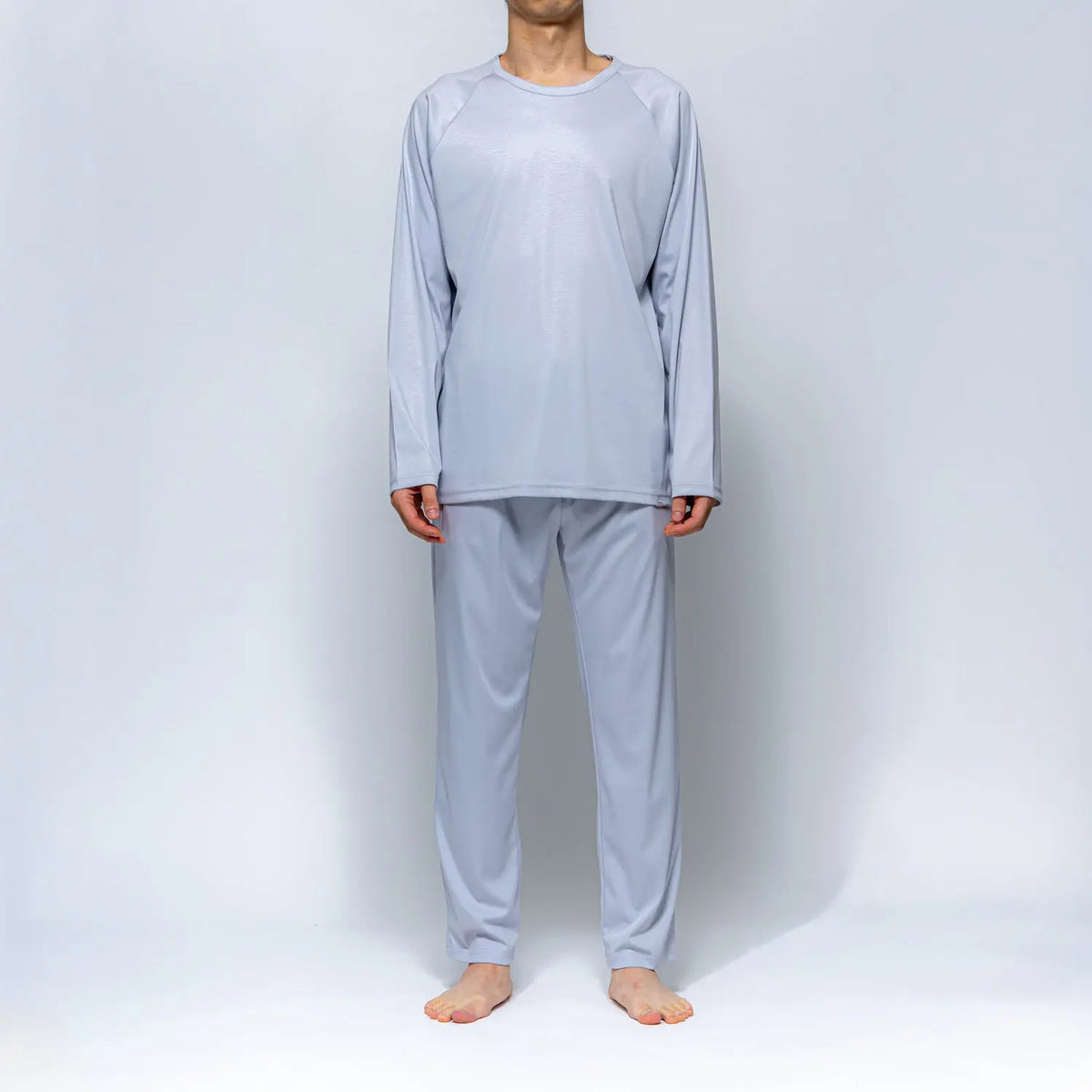 Nemurino パジャマ リキッドコットンスムース ラグランスリープ クルーネック - パジャマ  RENOWNINX ONLINE SHOP