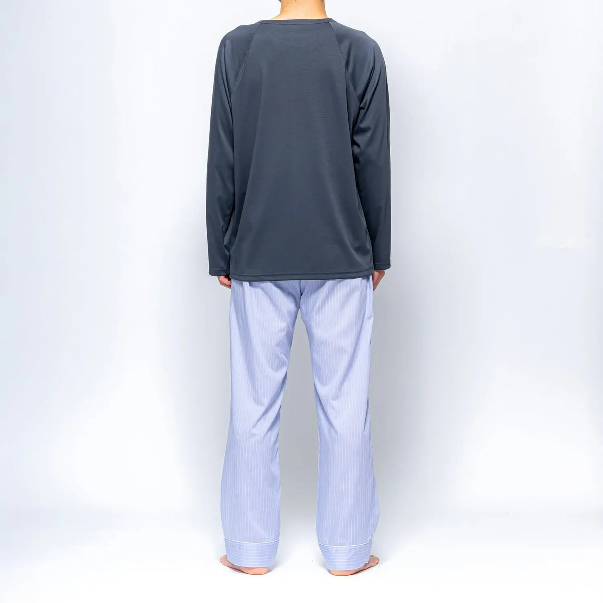 Nemurino パジャマ サテンストライプ リラクシングパンツ - パジャマ  RENOWNINX ONLINE SHOP