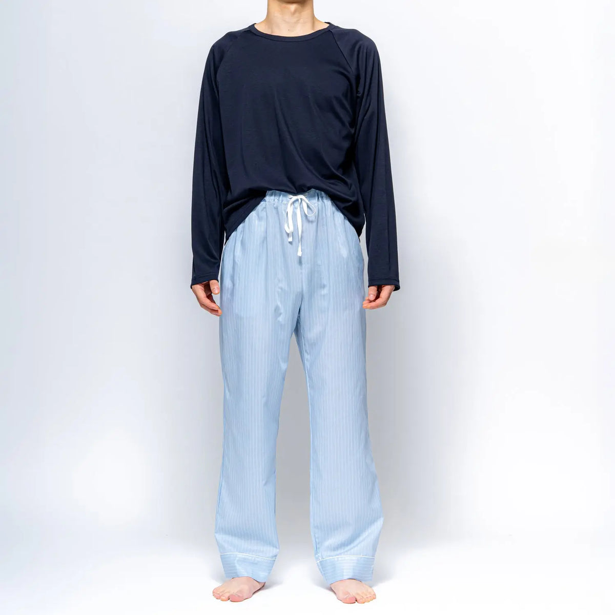 Nemurino パジャマ サテンストライプ リラクシングパンツ - パジャマ  RENOWNINX ONLINE SHOP