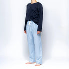 Nemurino パジャマ サテンストライプ リラクシングパンツ - パジャマ  RENOWNINX ONLINE SHOP