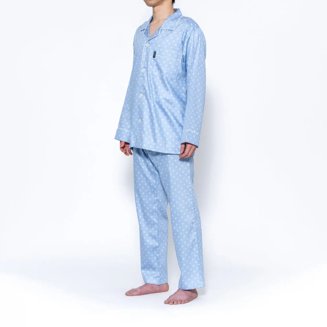 Aquascutum アクアスキュータム パジャマ 超長綿 サテンプリント AQ - パジャマ  RENOWNINX ONLINE SHOP