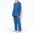 Aquascutum アクアスキュータム パジャマ 超長綿 サテンプリント AQ - パジャマ  RENOWNINX ONLINE SHOP