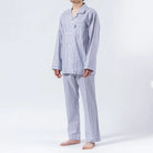 Aquascutum アクアスキュータム パジャマ ローンサテンストライプ - パジャマ  RENOWNINX ONLINE SHOP