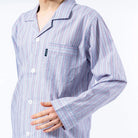 Aquascutum アクアスキュータム パジャマ ローンサテンストライプ - パジャマ  RENOWNINX ONLINE SHOP