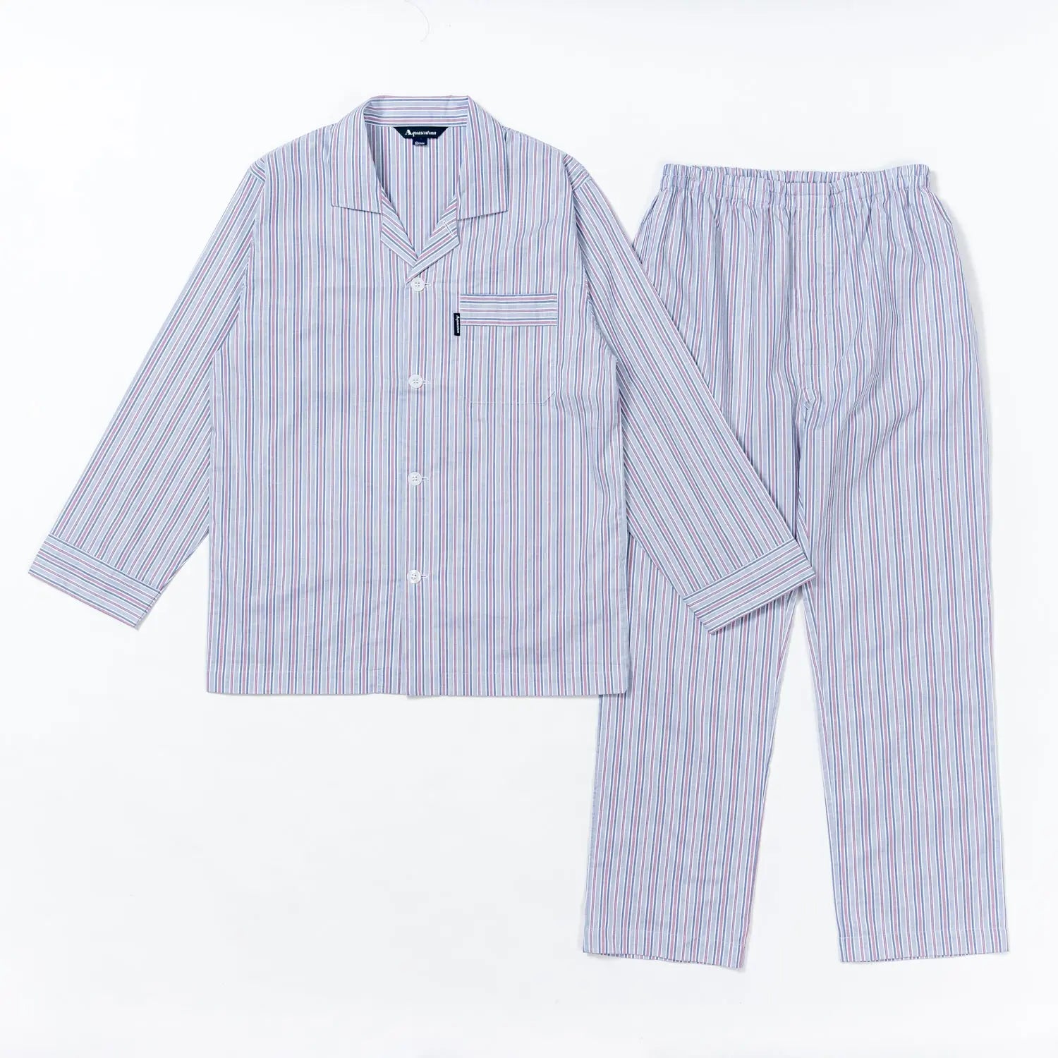 Aquascutum アクアスキュータム パジャマ ローンサテンストライプ - パジャマ  RENOWNINX ONLINE SHOP