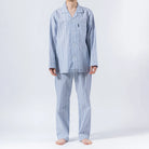 Aquascutum アクアスキュータム パジャマ ローンサテンストライプ - パジャマ  RENOWNINX ONLINE SHOP