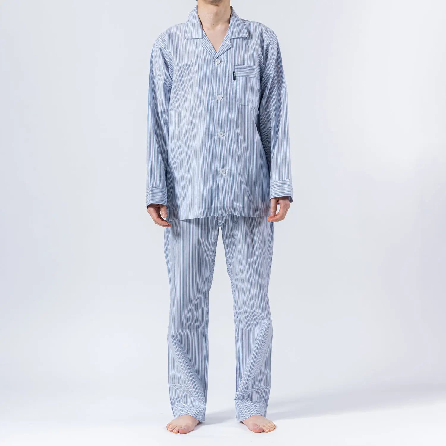 Aquascutum アクアスキュータム パジャマ ローンサテンストライプ - パジャマ  RENOWNINX ONLINE SHOP
