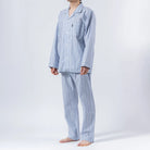 Aquascutum アクアスキュータム パジャマ ローンサテンストライプ - パジャマ  RENOWNINX ONLINE SHOP