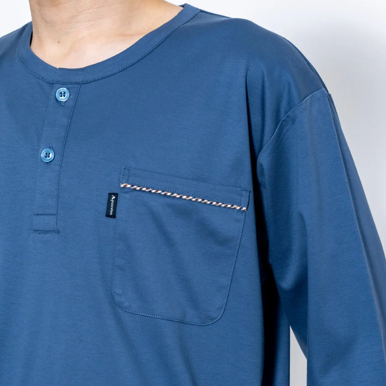 Aquascutum アクアスキュータム 60/1液アンスムース無地8分袖8パンツ - ルームウェア  RENOWNINX ONLINE SHOP