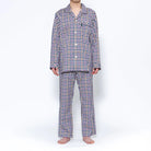 Aquascutum アクアスキュータム パジャマ ブロード 175 チェック - パジャマ  RENOWNINX ONLINE SHOP