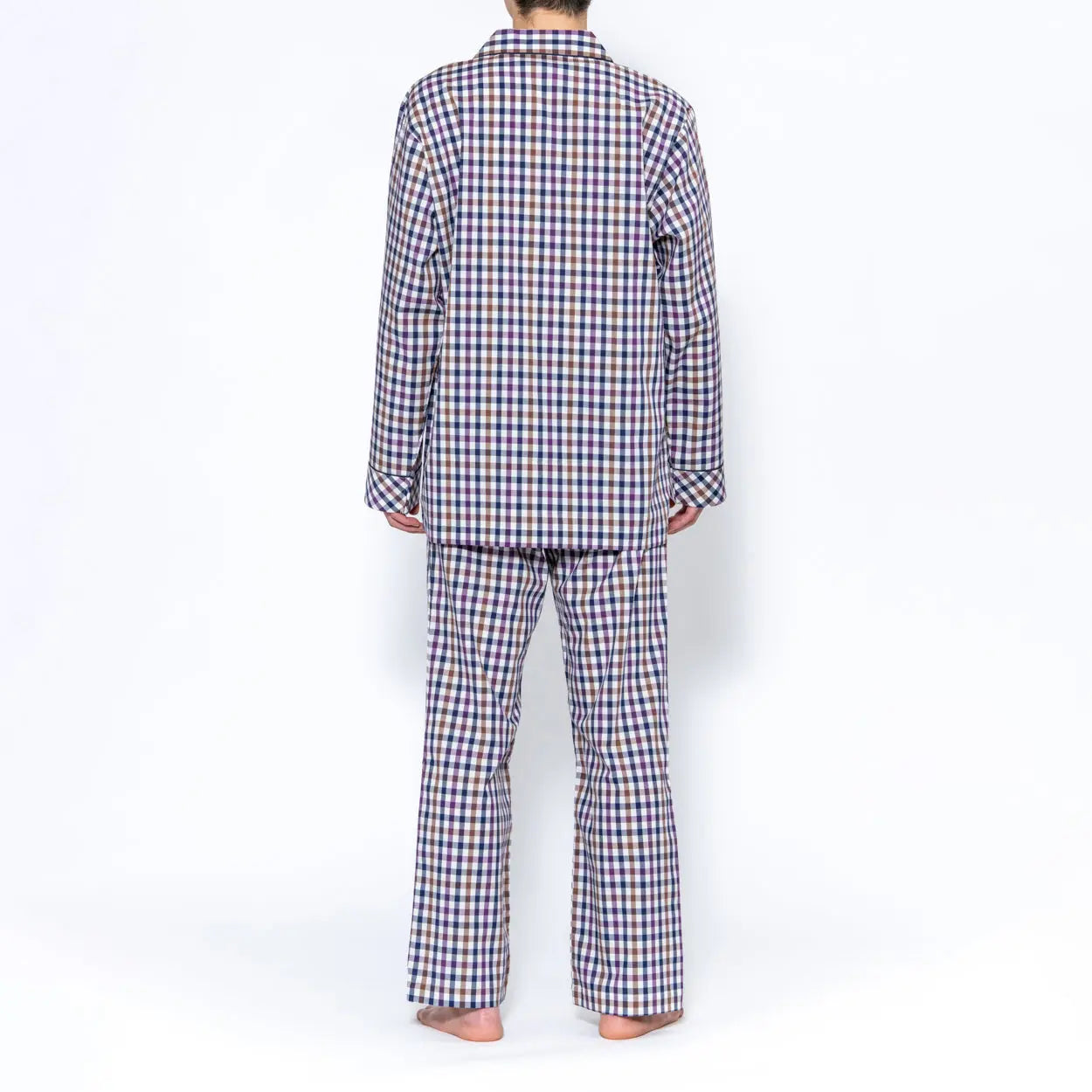 Aquascutum アクアスキュータム パジャマ ブロード 175 チェック - パジャマ  RENOWNINX ONLINE SHOP