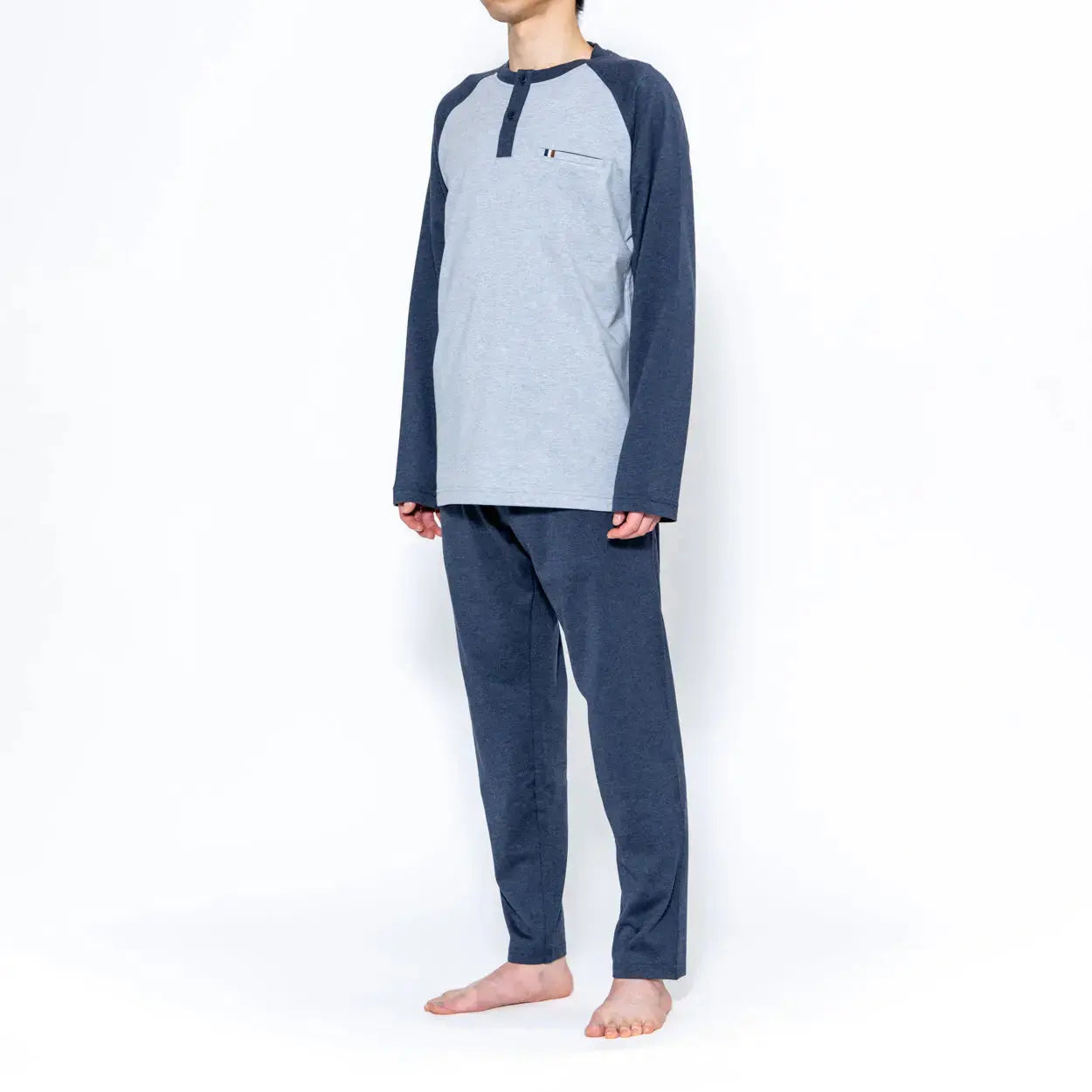 Aquascutum アクアスキュータム トップス 40/2 天竺杢無地ラグラン