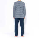 MACKINTOSH PHILOSOPHY マッキントッシュ フィロソフィー パジャマ 40/2 天竺ボーダークルー+無地パンツ - パジャマ  RENOWNINX ONLINE SHOP