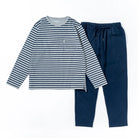 MACKINTOSH PHILOSOPHY マッキントッシュ フィロソフィー パジャマ 40/2 天竺ボーダークルー+無地パンツ - パジャマ  RENOWNINX ONLINE SHOP