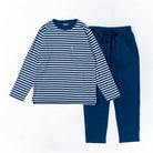 MACKINTOSH PHILOSOPHY マッキントッシュ フィロソフィー パジャマ 40/2 天竺ボーダークルー+無地パンツ - パジャマ  RENOWNINX ONLINE SHOP