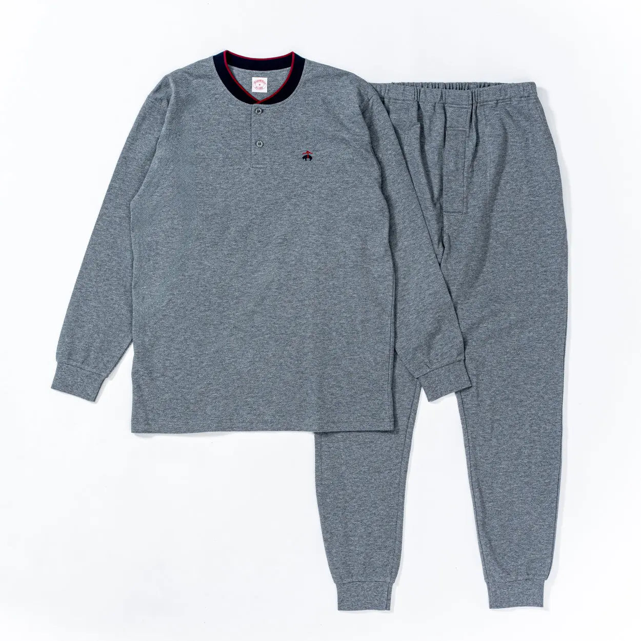 Brooks Brothers ブルックス ブラザーズ パジャマ 変型ワッフル無地ヘンリー - パジャマ  RENOWNINX ONLINE SHOP