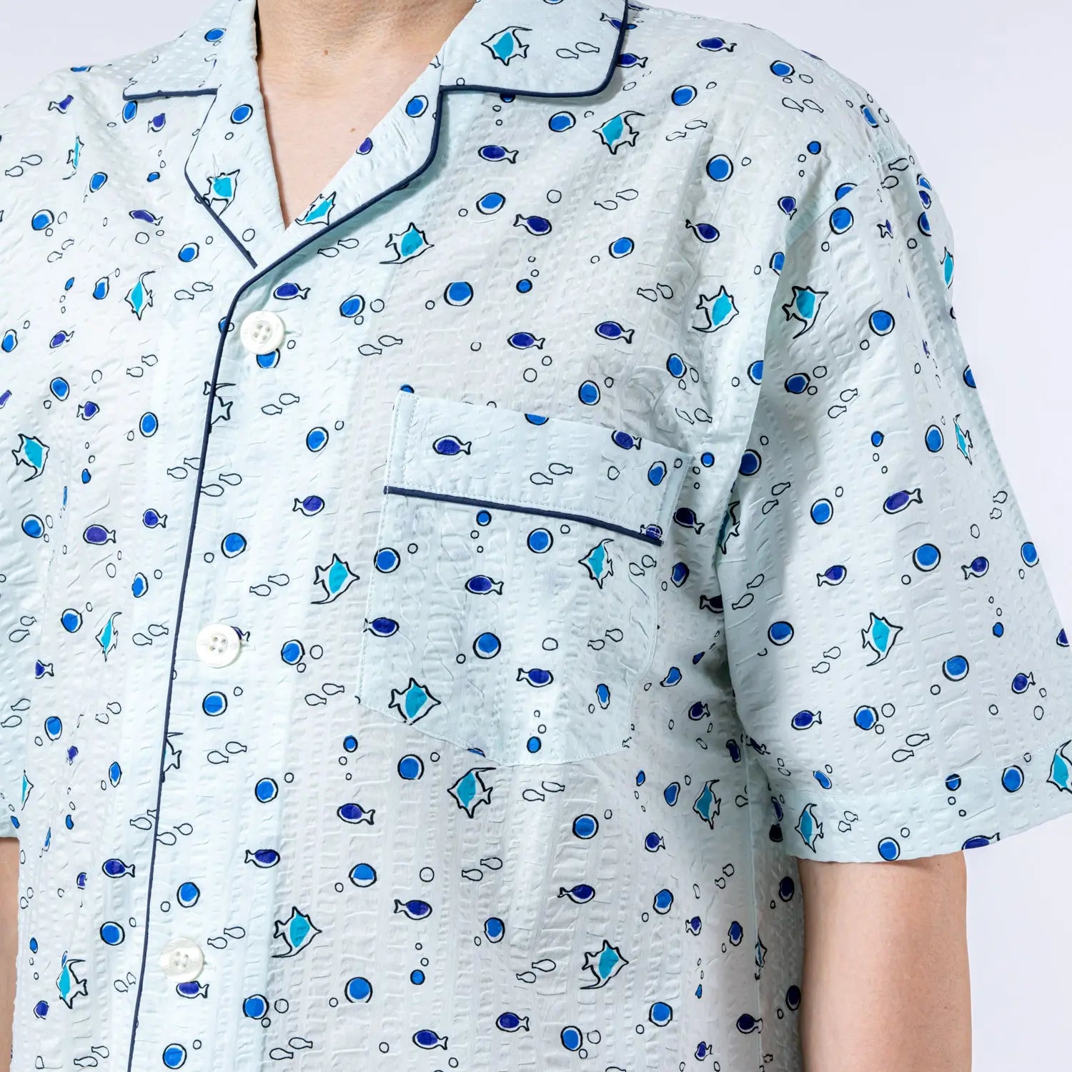 Brooks Brothers ブルックス ブラザーズ パジャマ リップルSAKANAプリント - パジャマ  RENOWNINX ONLINE SHOP