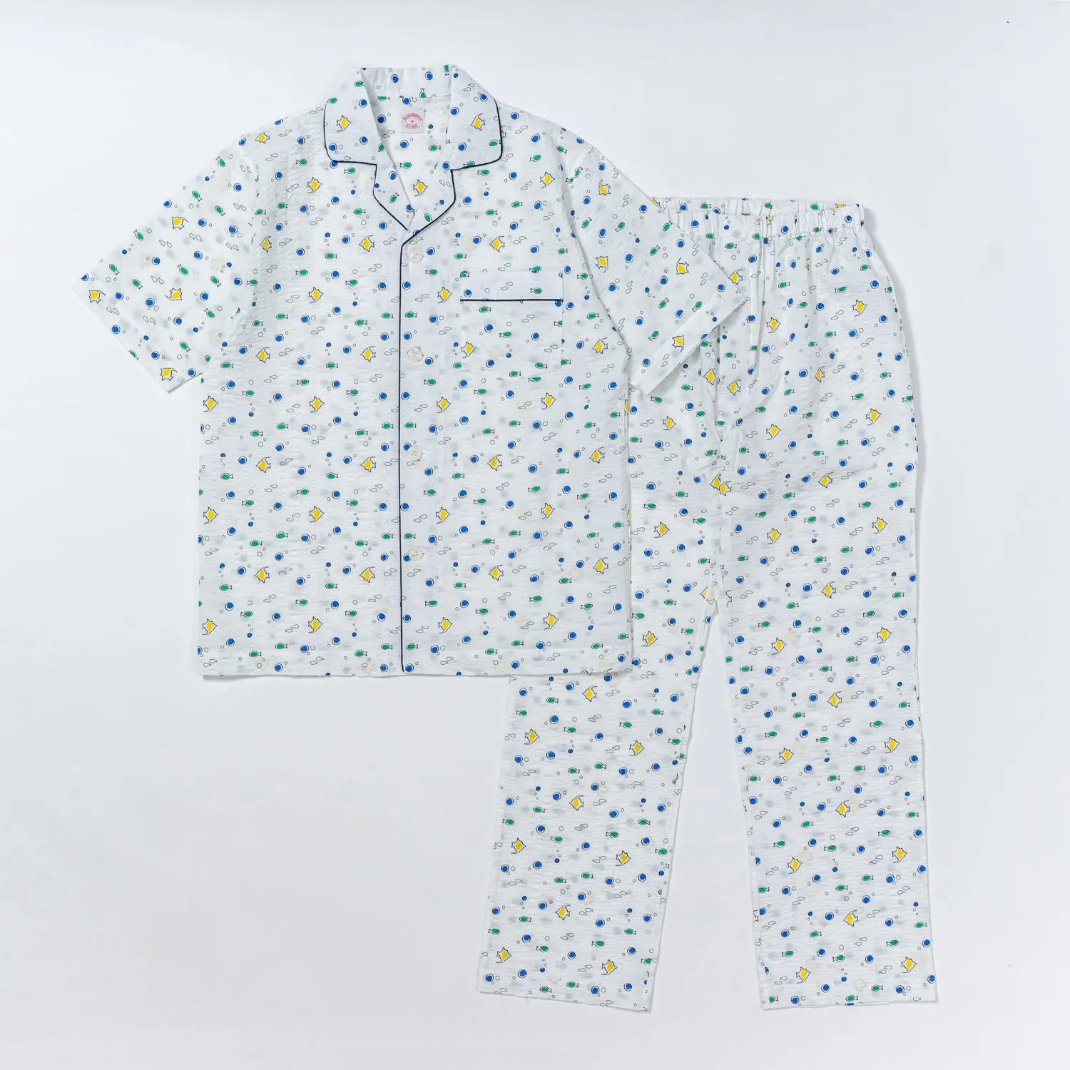 Brooks Brothers ブルックス ブラザーズ パジャマ リップルSAKANAプリント - パジャマ  RENOWNINX ONLINE SHOP