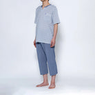Brooks Brothers ブルックス ブラザーズ パジャマ 鹿の子ハニカムタッグボーダーキーネック - パジャマ  RENOWNINX ONLINE SHOP