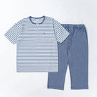 Brooks Brothers ブルックス ブラザーズ パジャマ 鹿の子ハニカムタッグボーダーキーネック - パジャマ  RENOWNINX ONLINE SHOP
